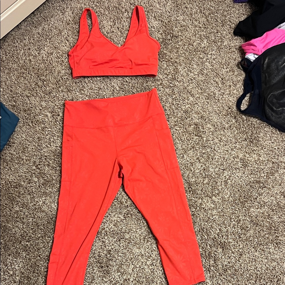 Zyia Active Women's Coral Leggings